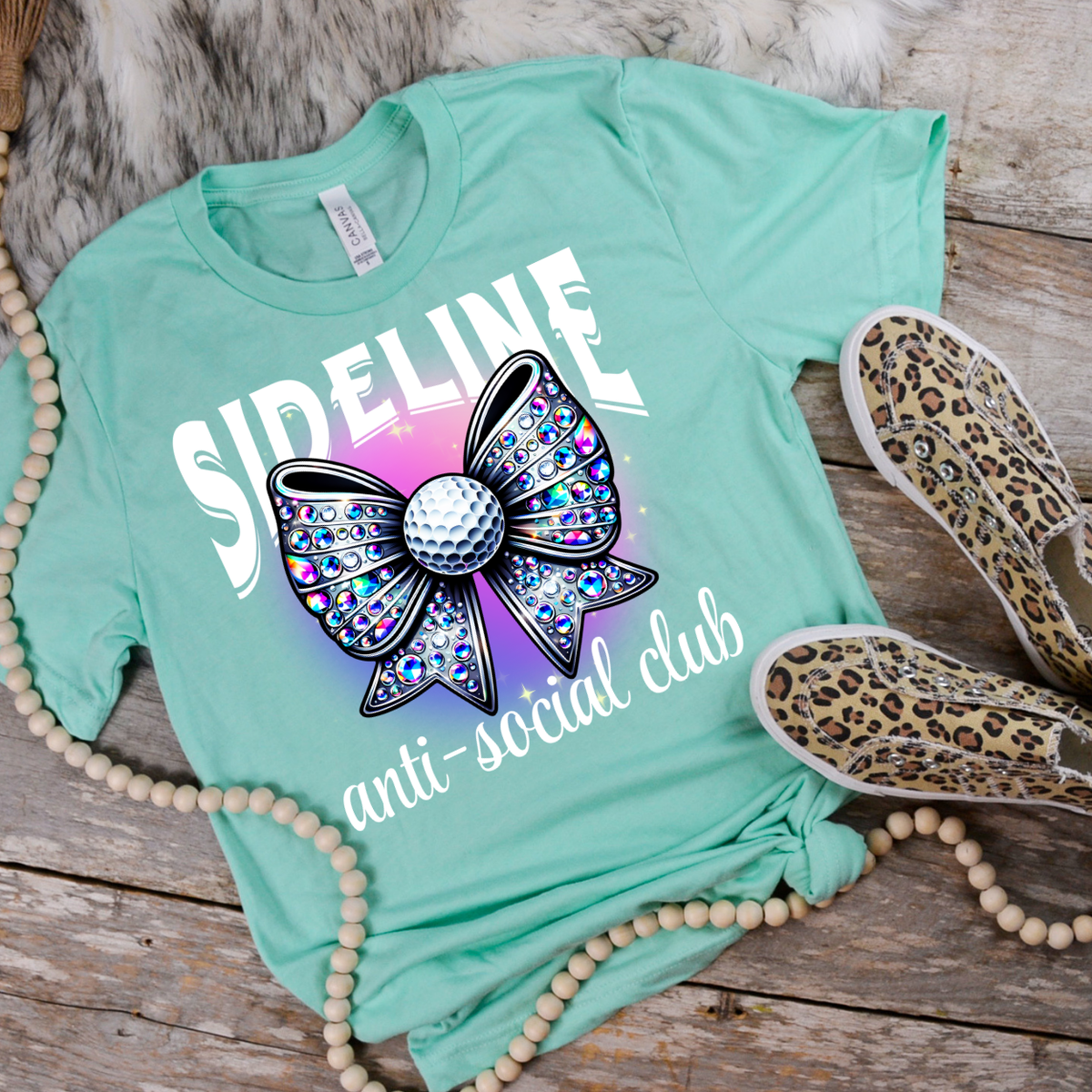 Sideline Anti- Social Club (White-Golf)  DTF Transfer