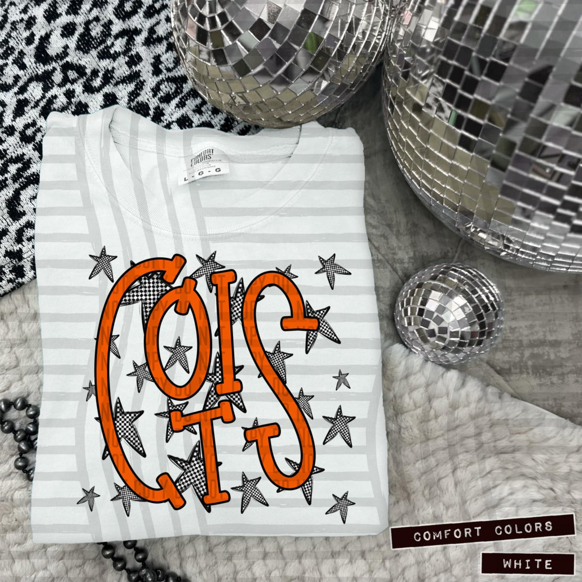 Orange Staggered Mascots (Caplinger)