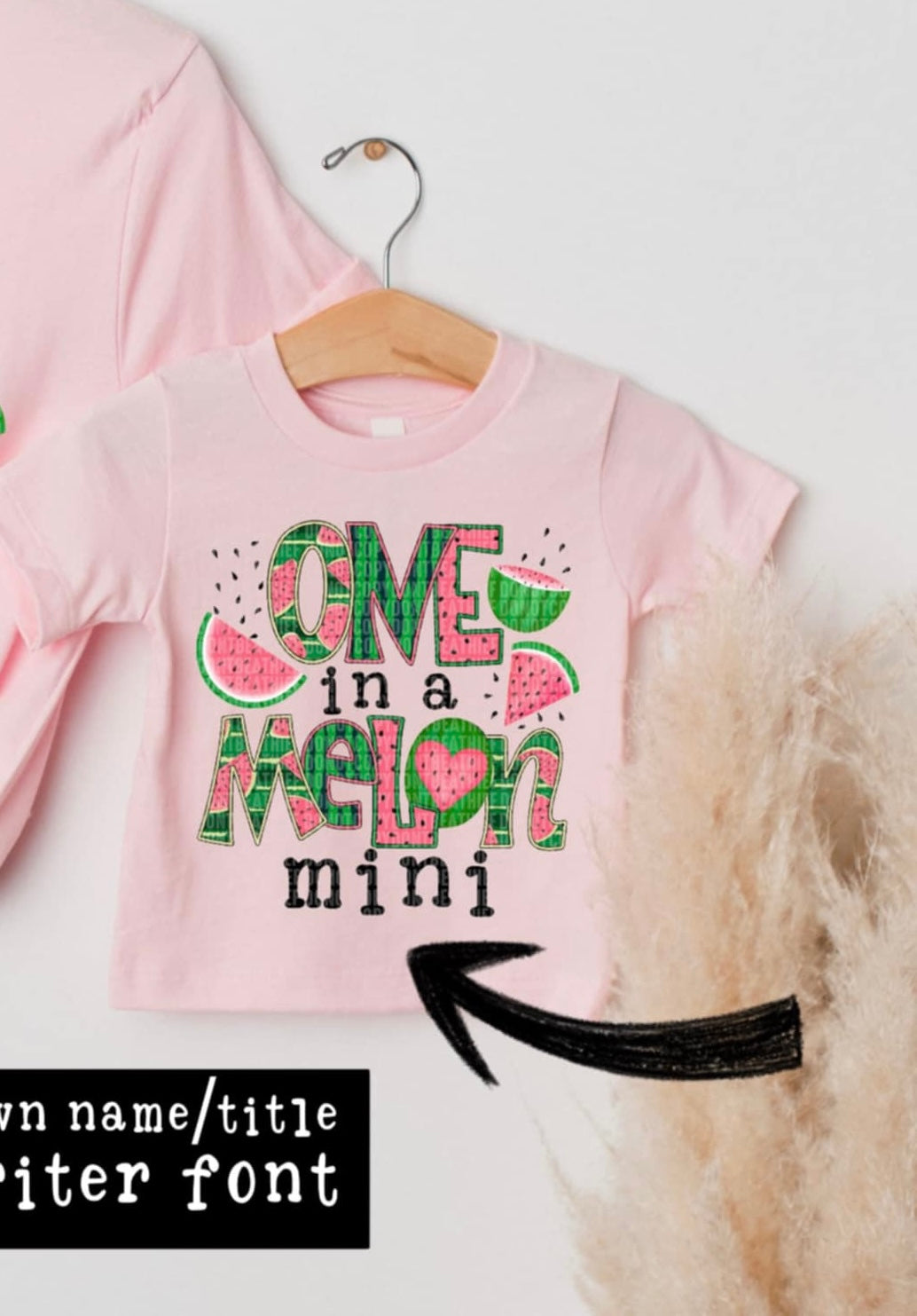 One in a melon mini (SDD) 94390 DTF transfer