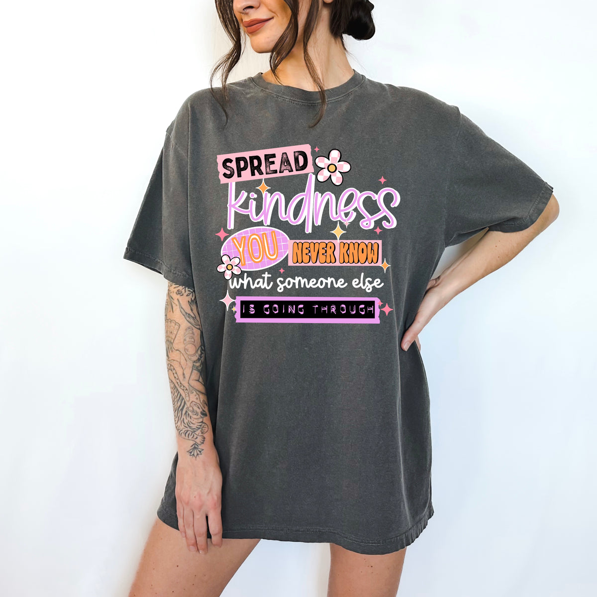Spread kindness (white) (CSC) DTF Transfer