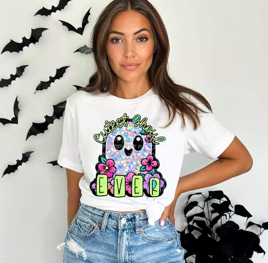 Cutest ghoul ever 53459 DTF transfer