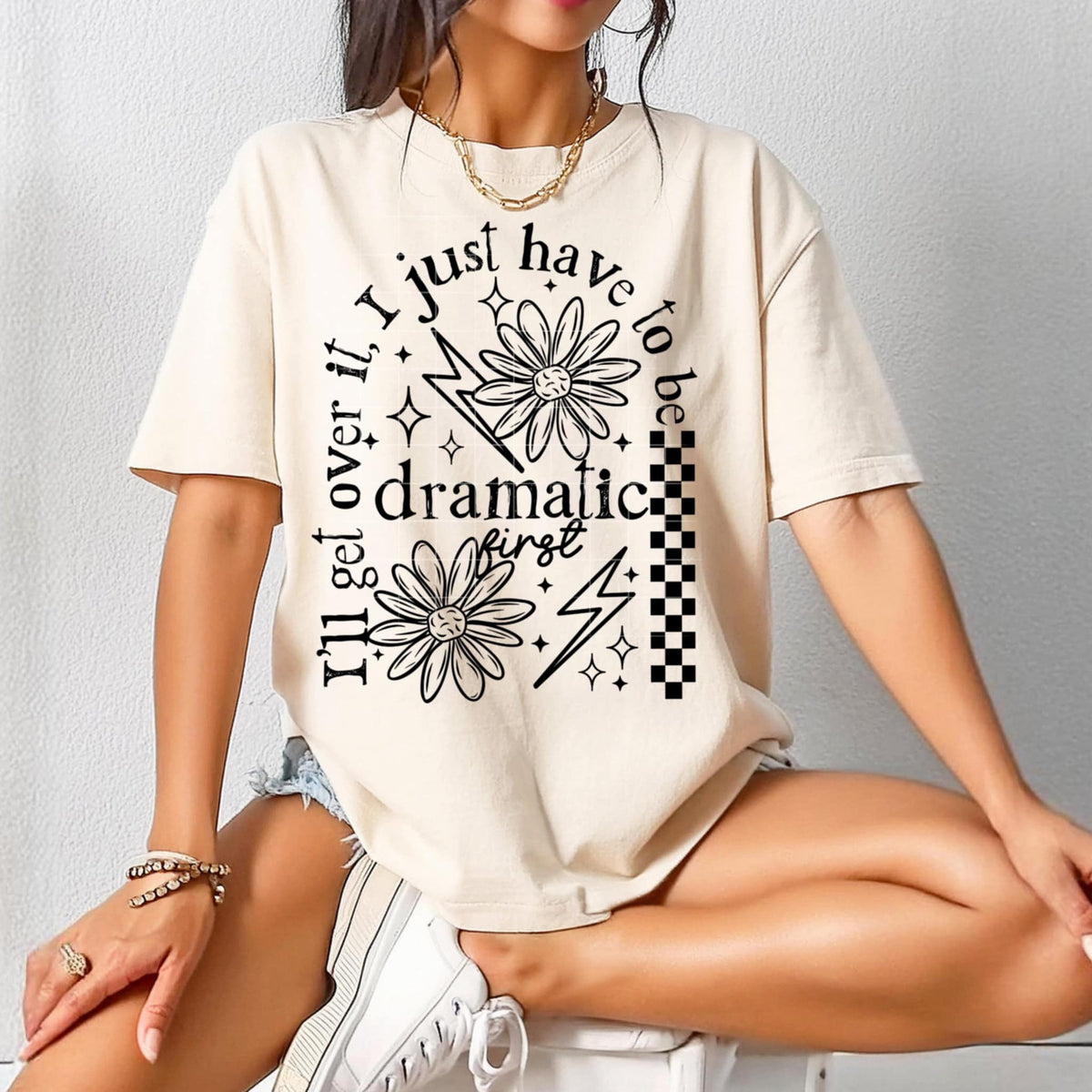 I’ll get over it I just have to be dramatic first BLACK (CSC) 95701 DTF transfer