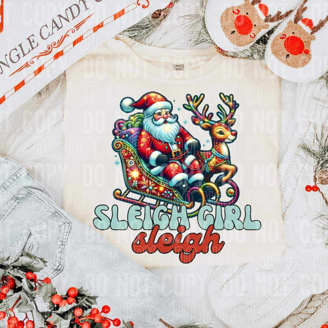 Sleigh girl sleigh (SBB) 62276 DTF transfer