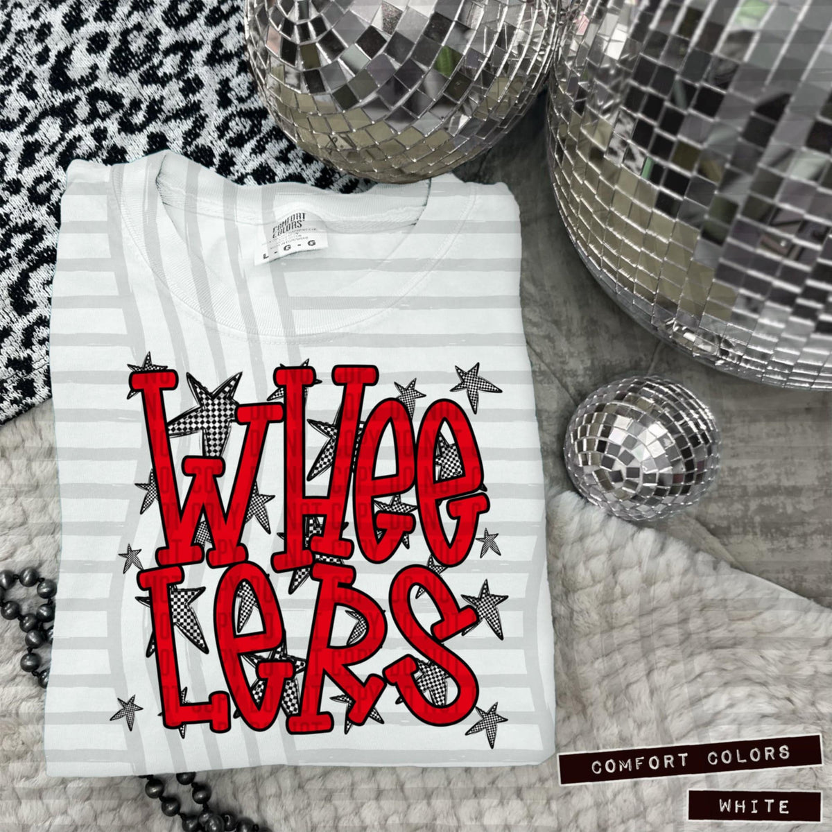 Red Staggered Mascots (Caplinger)