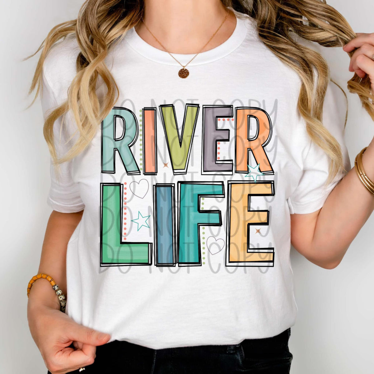 River life (FDCD) 103603 DTF transfer