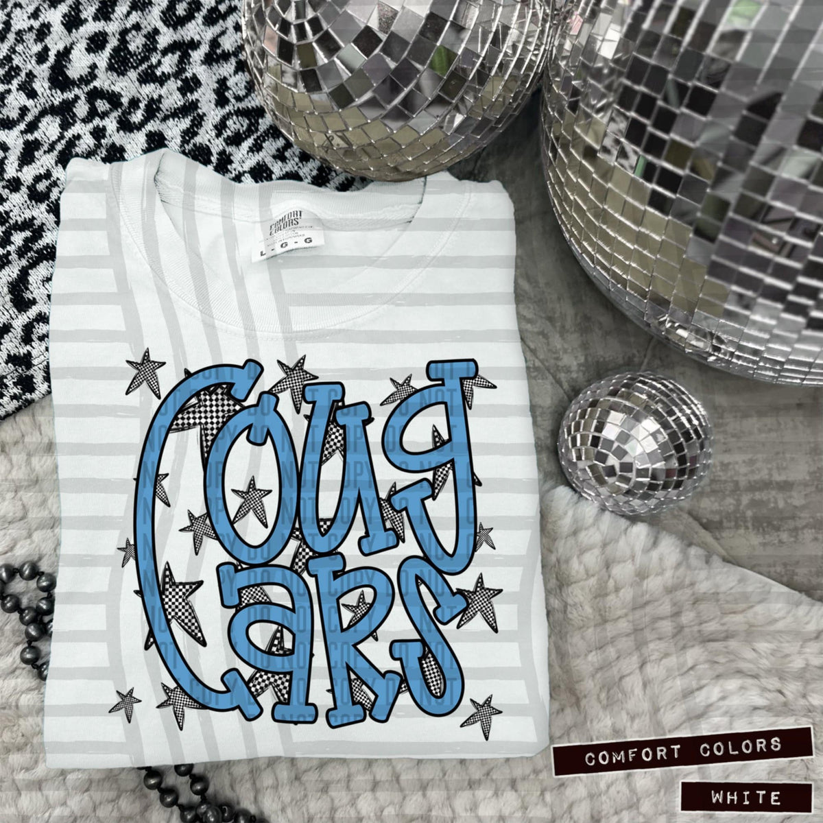 Col Blue Staggered Mascots (Caplinger)