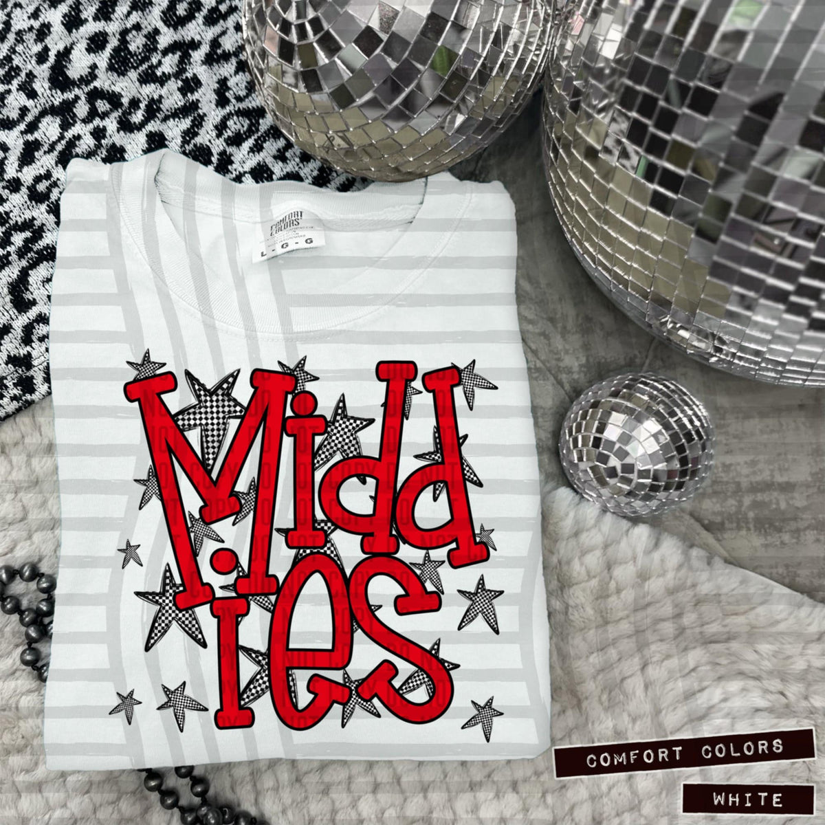 Red Staggered Mascots (Caplinger)