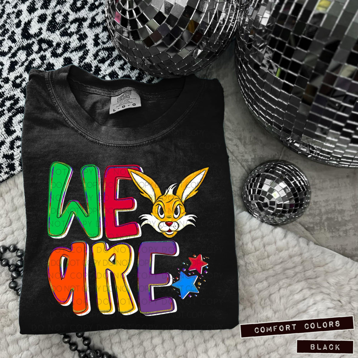 We are jackrabbits yellow (Caplinger) 100785 DTF transfer