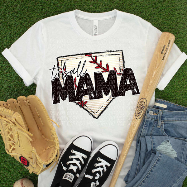 T-ball mama baseball diamond (CITY) 84973 DTF transfer