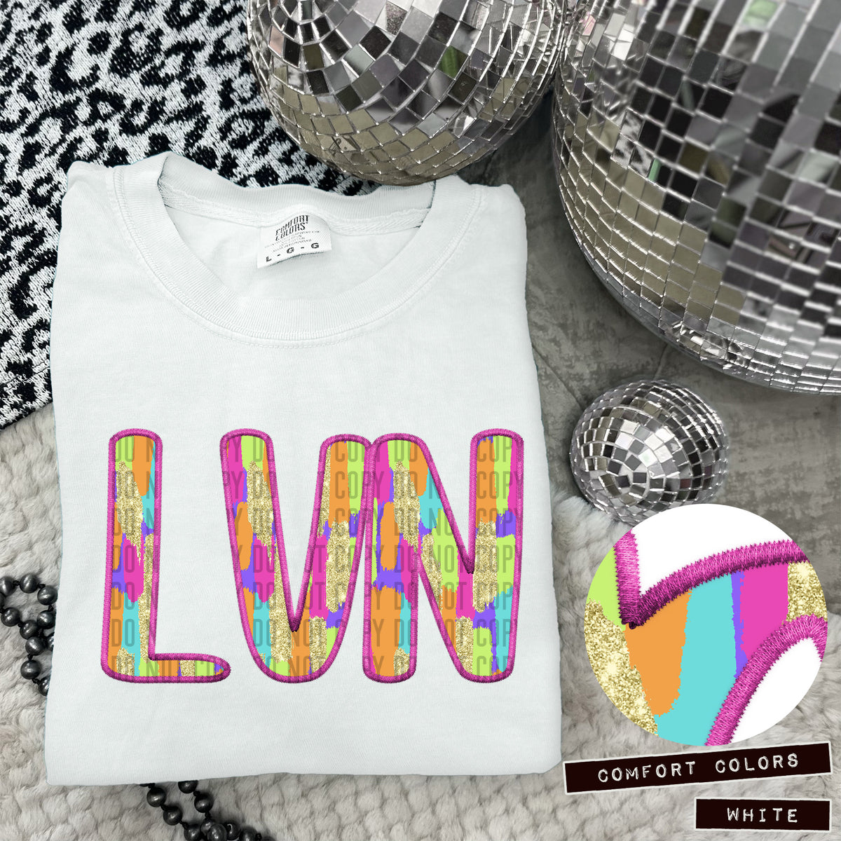 LVN Juneberry Brushstrokes (Caplinger) DTF transfer