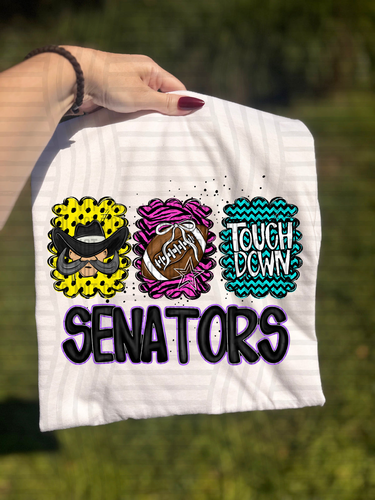 Senators Preppy Bright Trio (Caplinger) 113103 DTF transfer
