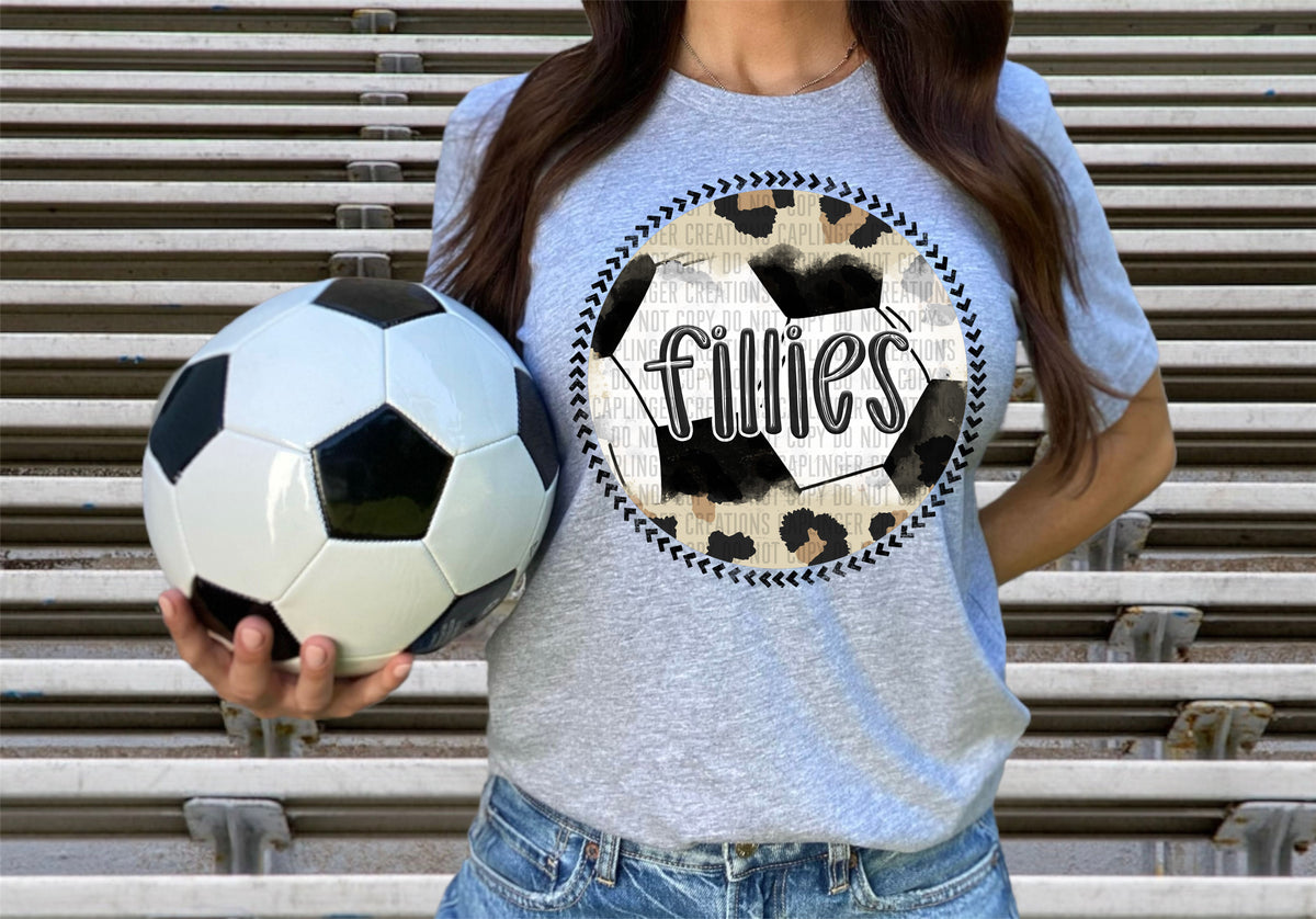 Fillies soccer background (Caplinger) DTF transfer