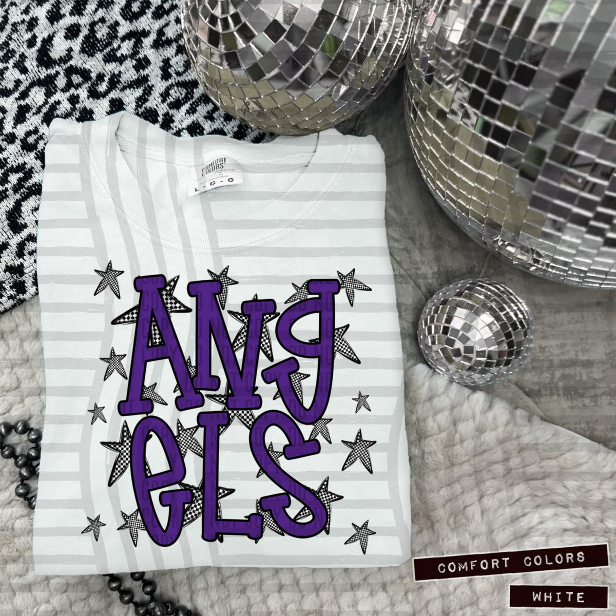 Purple Staggered Mascots (Caplinger)