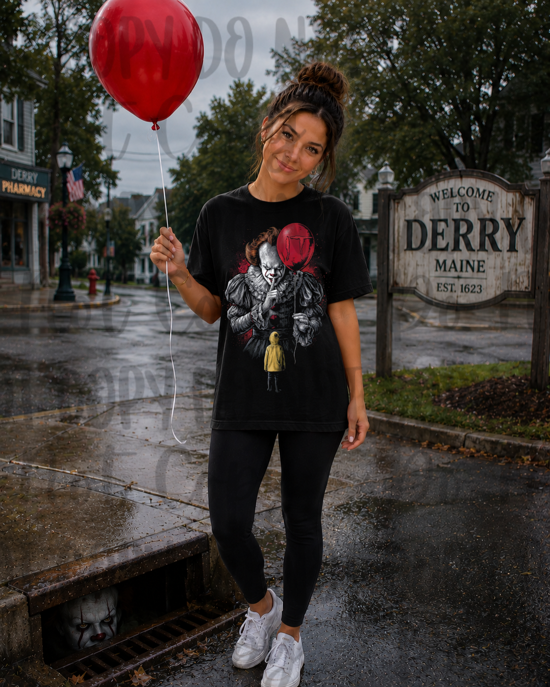 Red Balloon Sunday Special DTF transfer