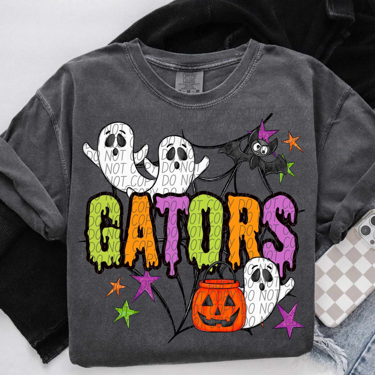 Gators Halloween (City) DTF transfer