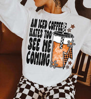 An iced coffee hates to see me coming (LYTTLE) 62621 DTF transfer