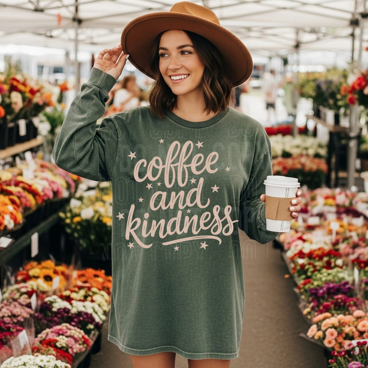 Coffee and kindness (SBB) DTF Transfer