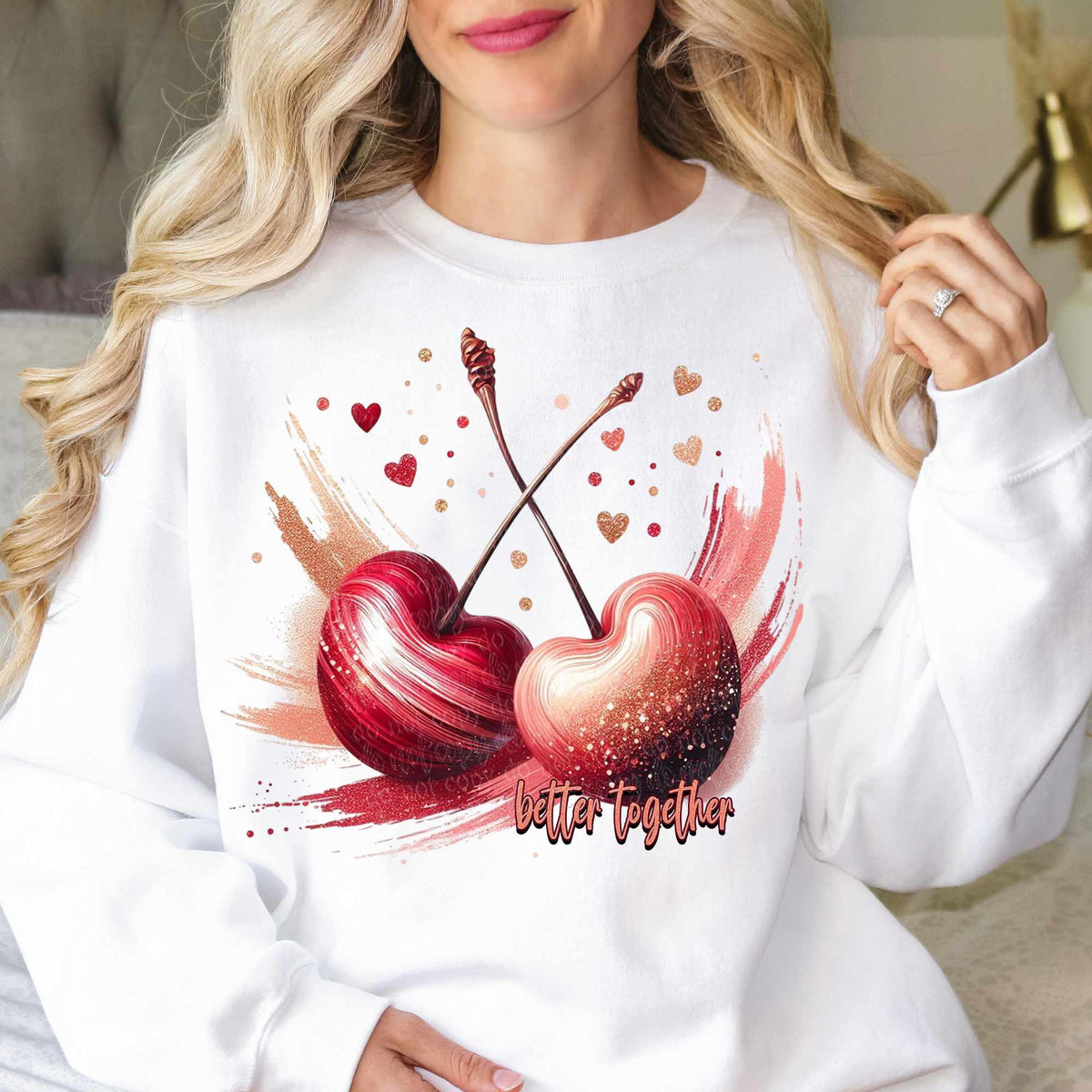 Better together cherries (TTD) 73609 DTF transfer