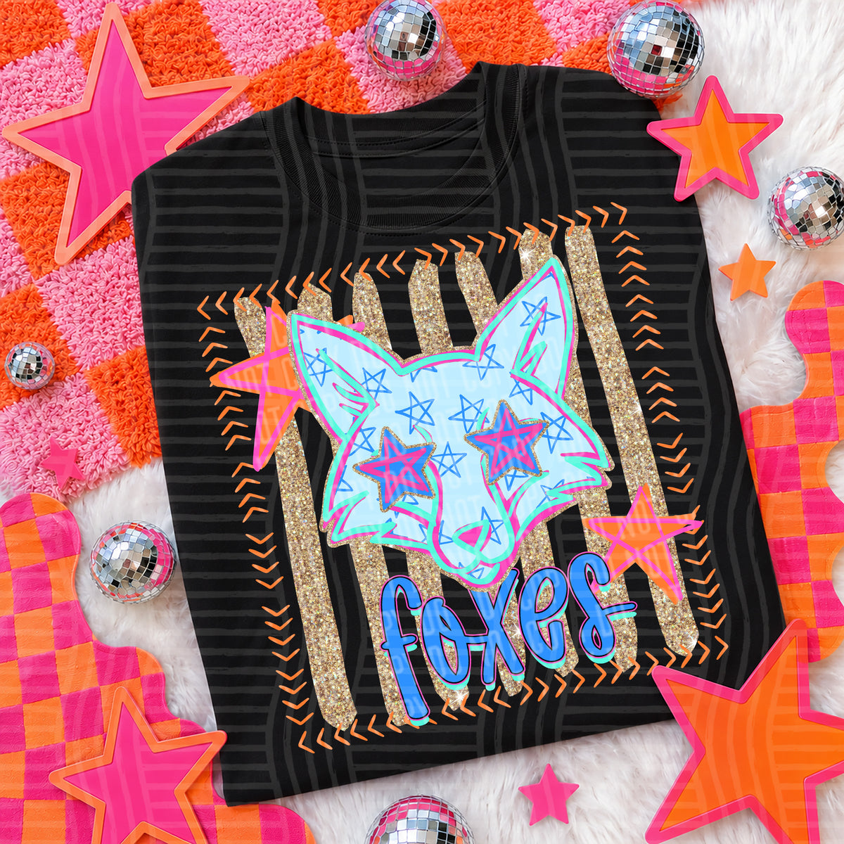 foxes candy pop (caplinger) DTF transfer