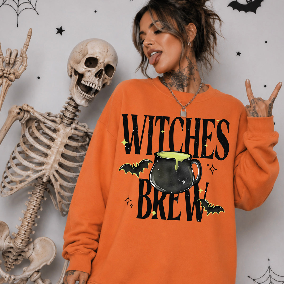 Witches brew black (front only) (CSC) DTF Transfer