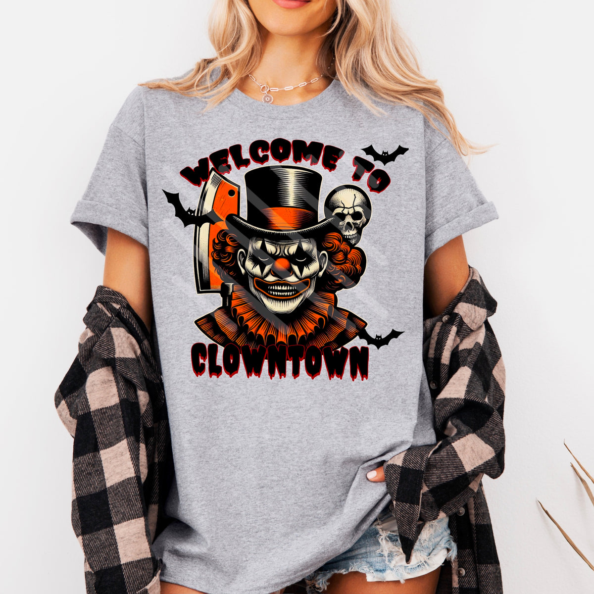 Welcome To Clown Town (WNDD) 114229 DTF transfer