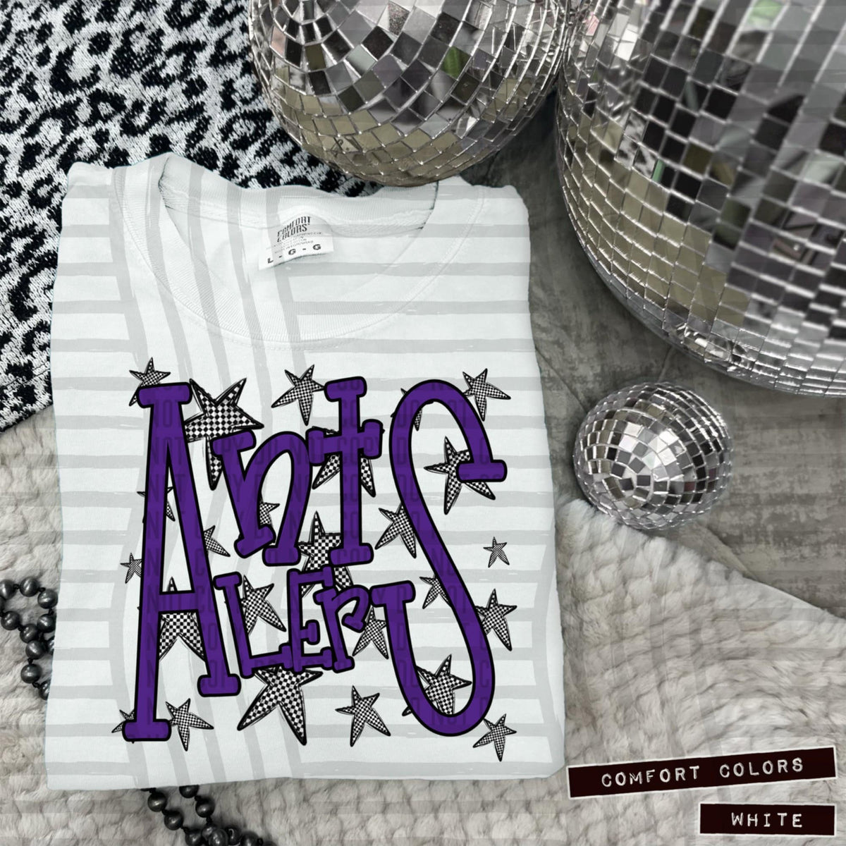 Purple Staggered Mascots (Caplinger)