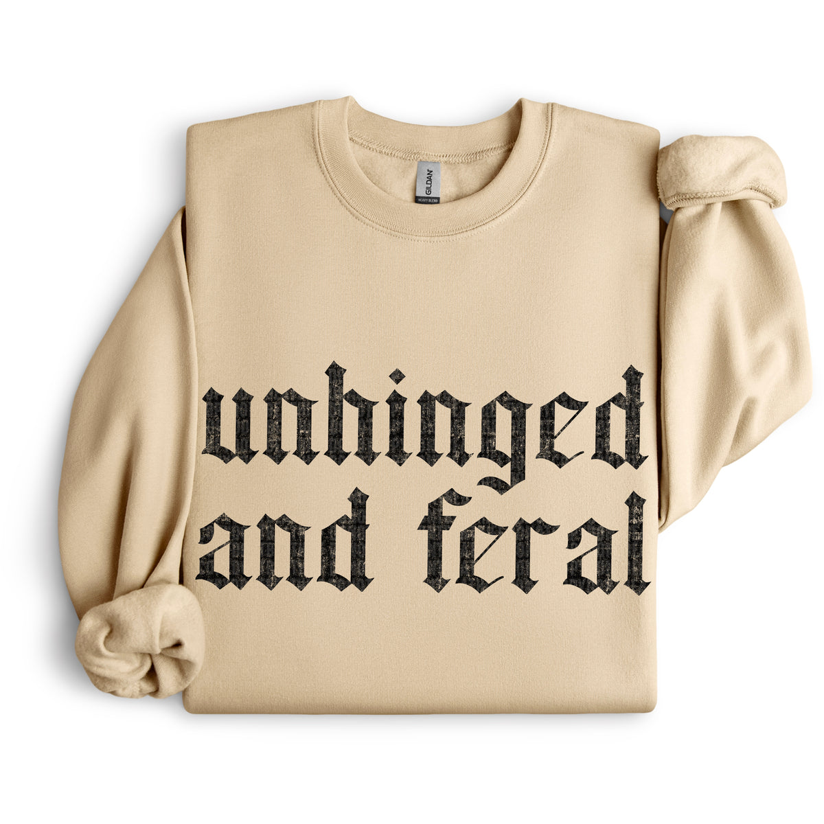 Unhinged and feral 103970 DTF transfer