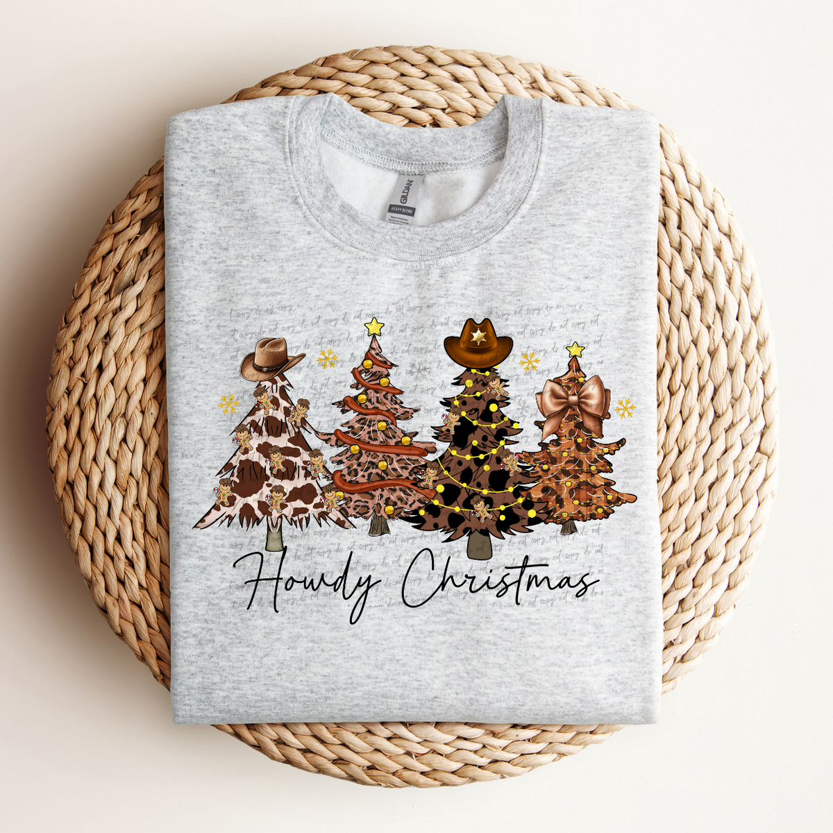 Howdy Christmas 68170 DTF Transfers