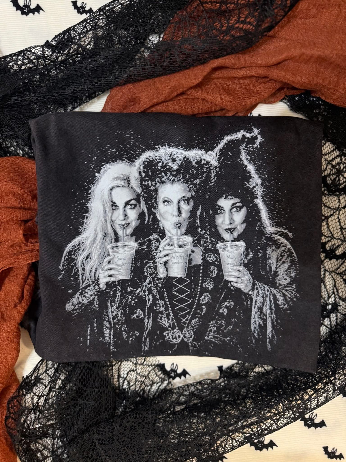 Sister witches white DTF Transfer