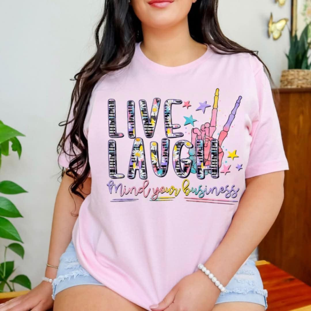 Live laugh mine your business (PH) 98317 DTF transfer