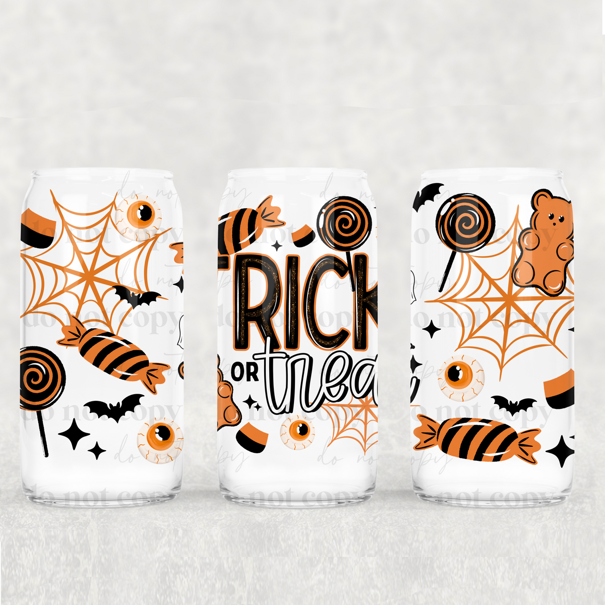 Trick or treat (CSC) UV DTF WRAP