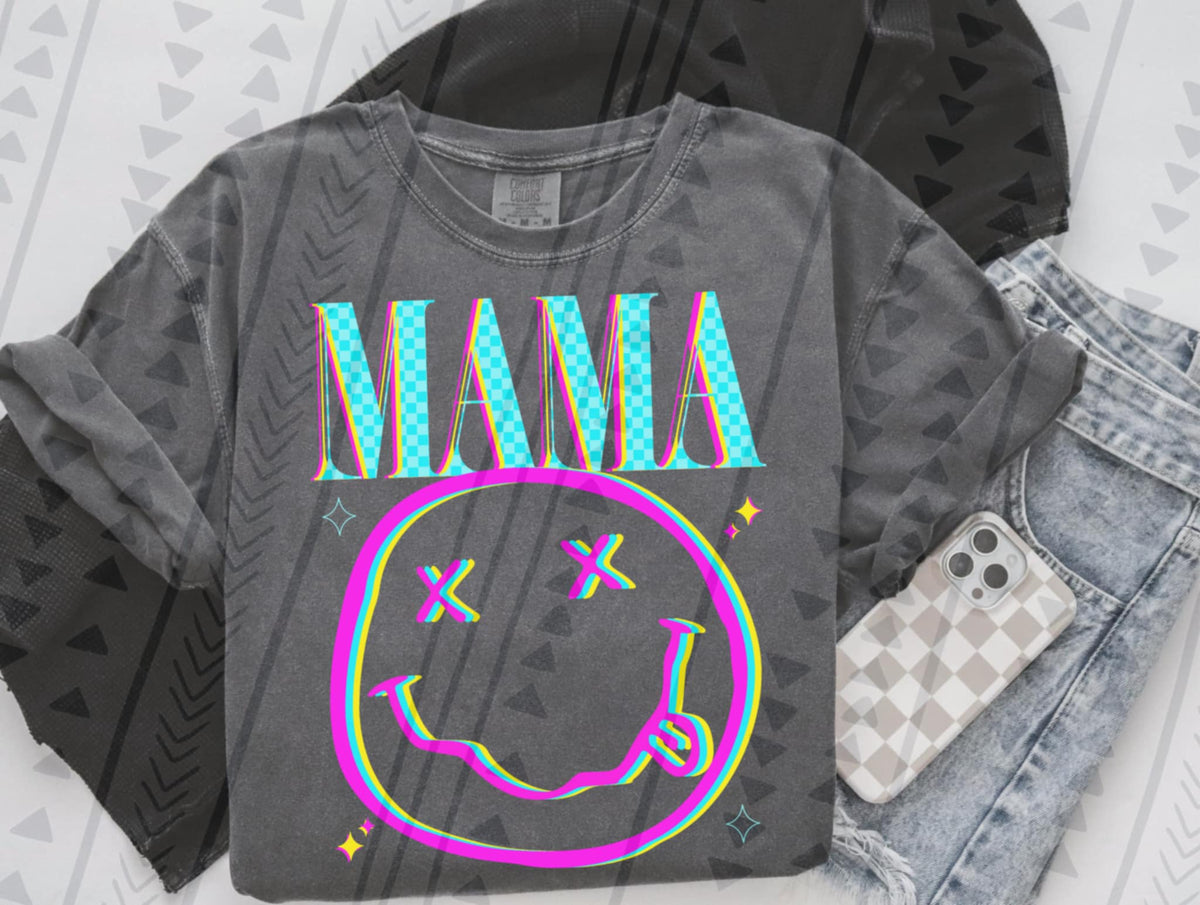 Mama smiley (TGG) 96073 DTF transfer