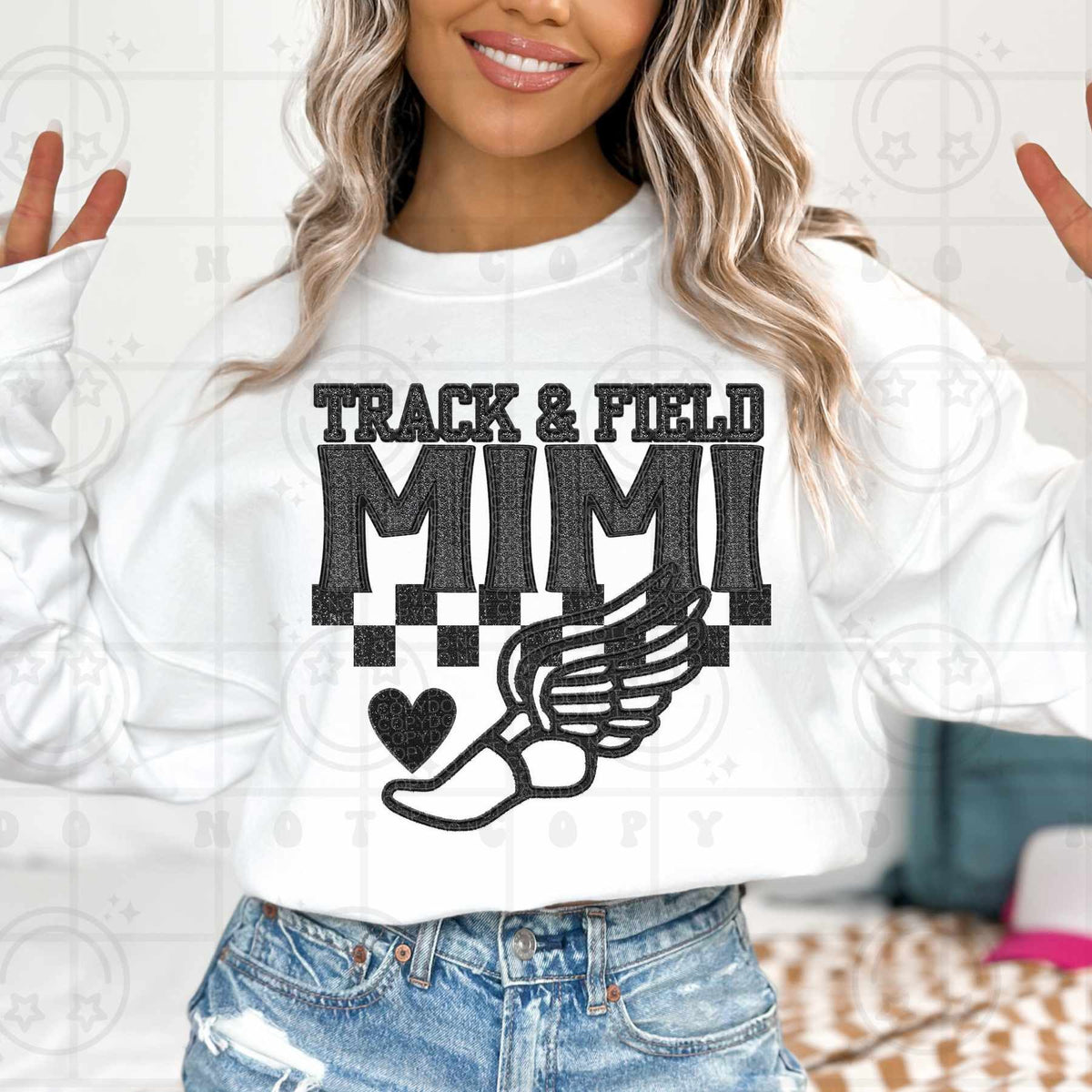 Track & field Mimi (HW) 84563 DTF transfer