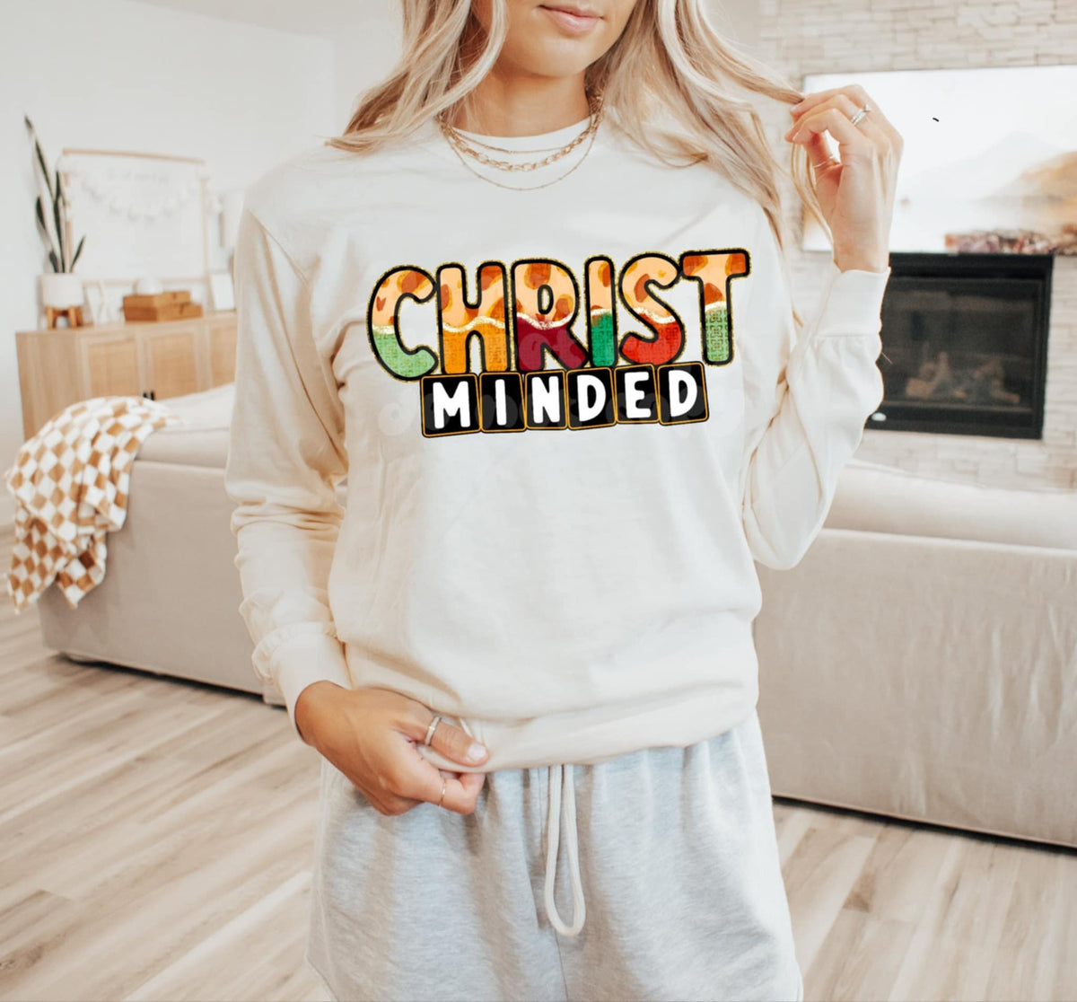 Christ minded 90040 DTF transfer
