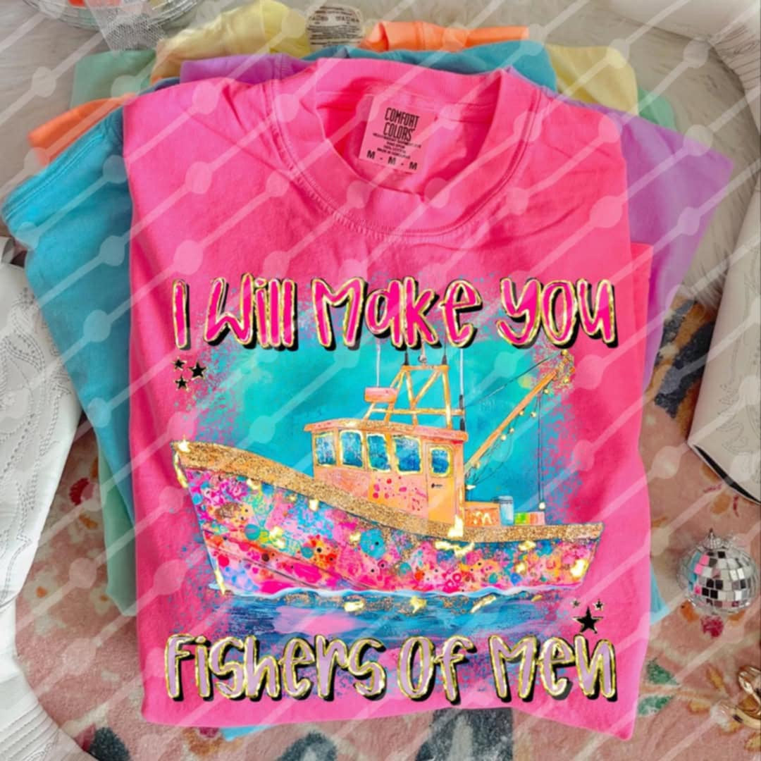 I will make you fishers of men (JBD) 98289 DTF transfer