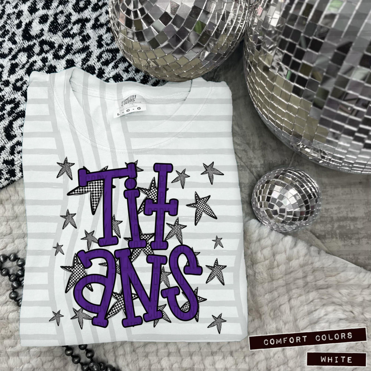 Purple Staggered Mascots (Caplinger)