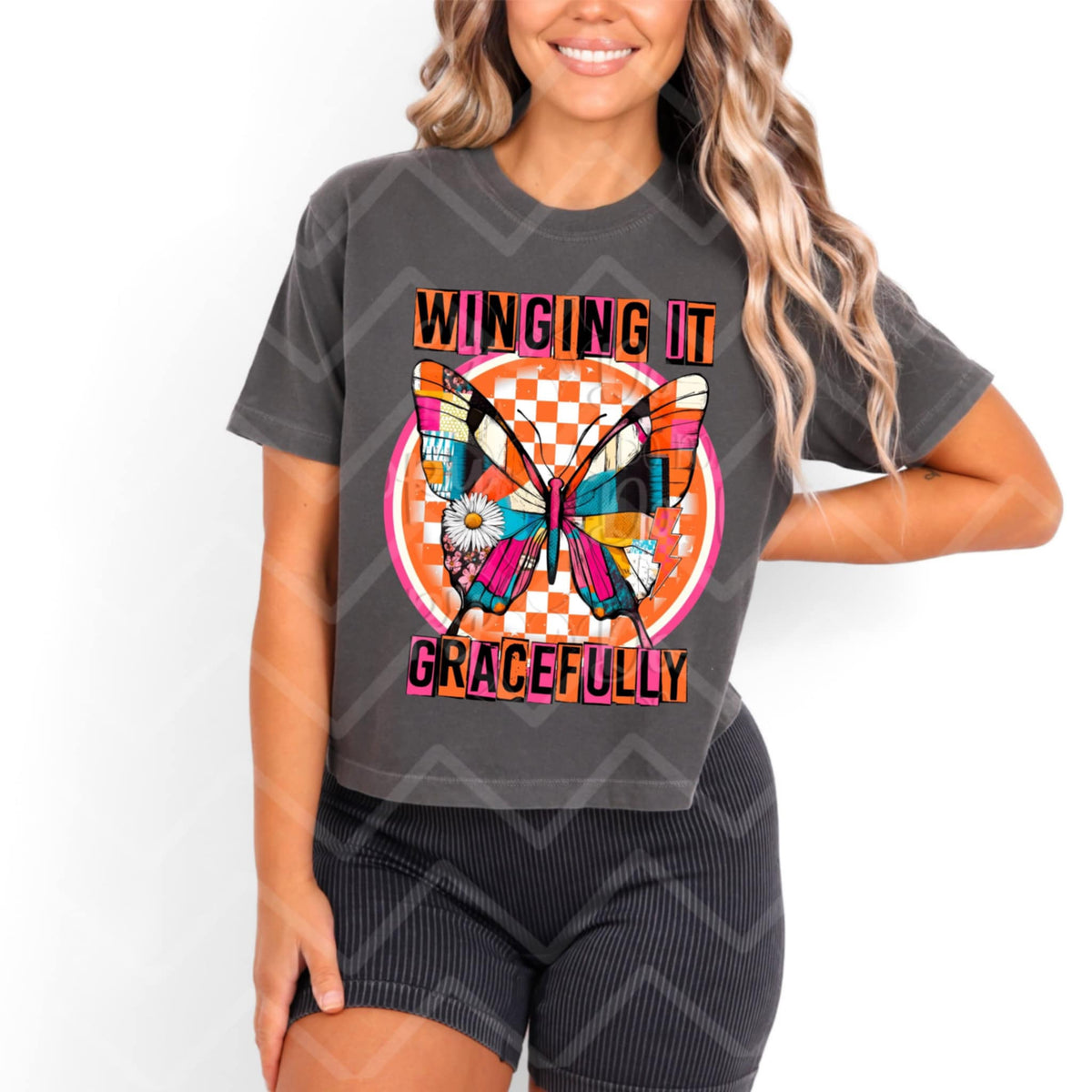 Winging it gracefully (Virgo) 100204 DTF transfer