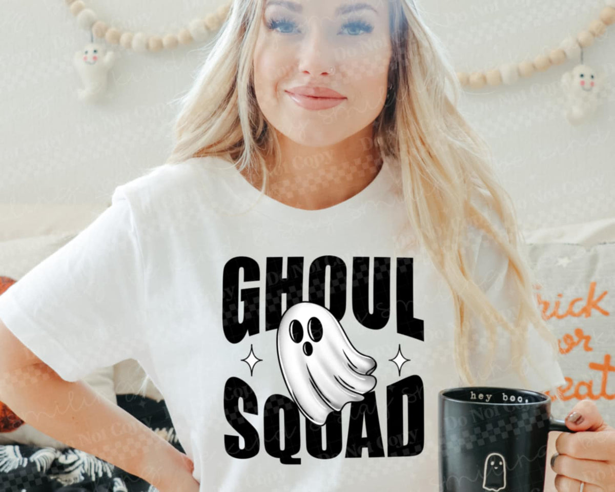 Ghoul Squad Ghost CMLD DTF transfer