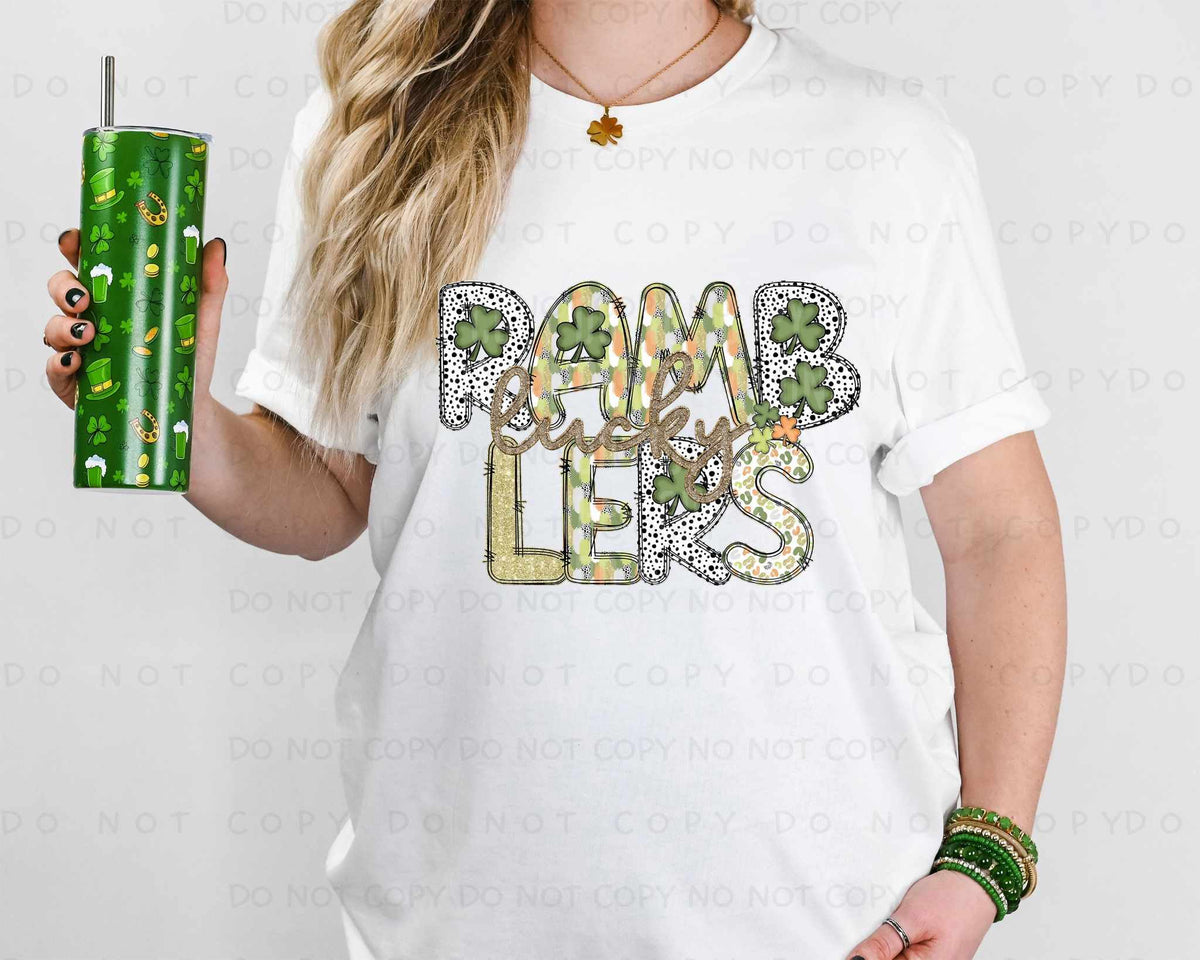 Lucky ramblers st Patrick patterns (caplinger) 82488 DTF transfer