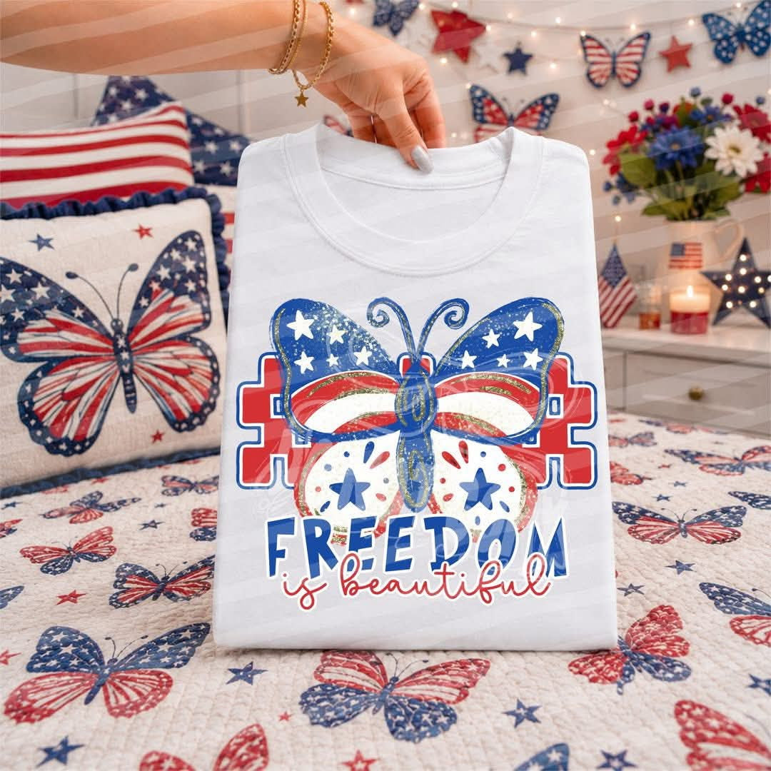 Freedom is beautiful Sunday Special DTF transfer
