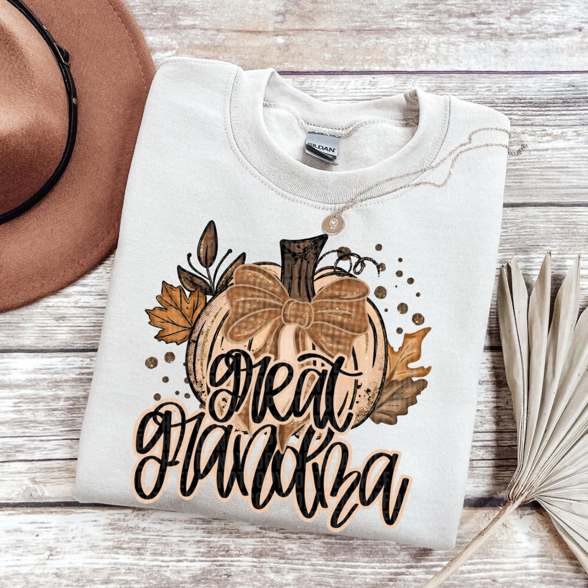 Great Grandma Pumpkin (sdd) DTF transfer