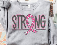 Strong pink ribbon (S&G) 52735 DTF transfer