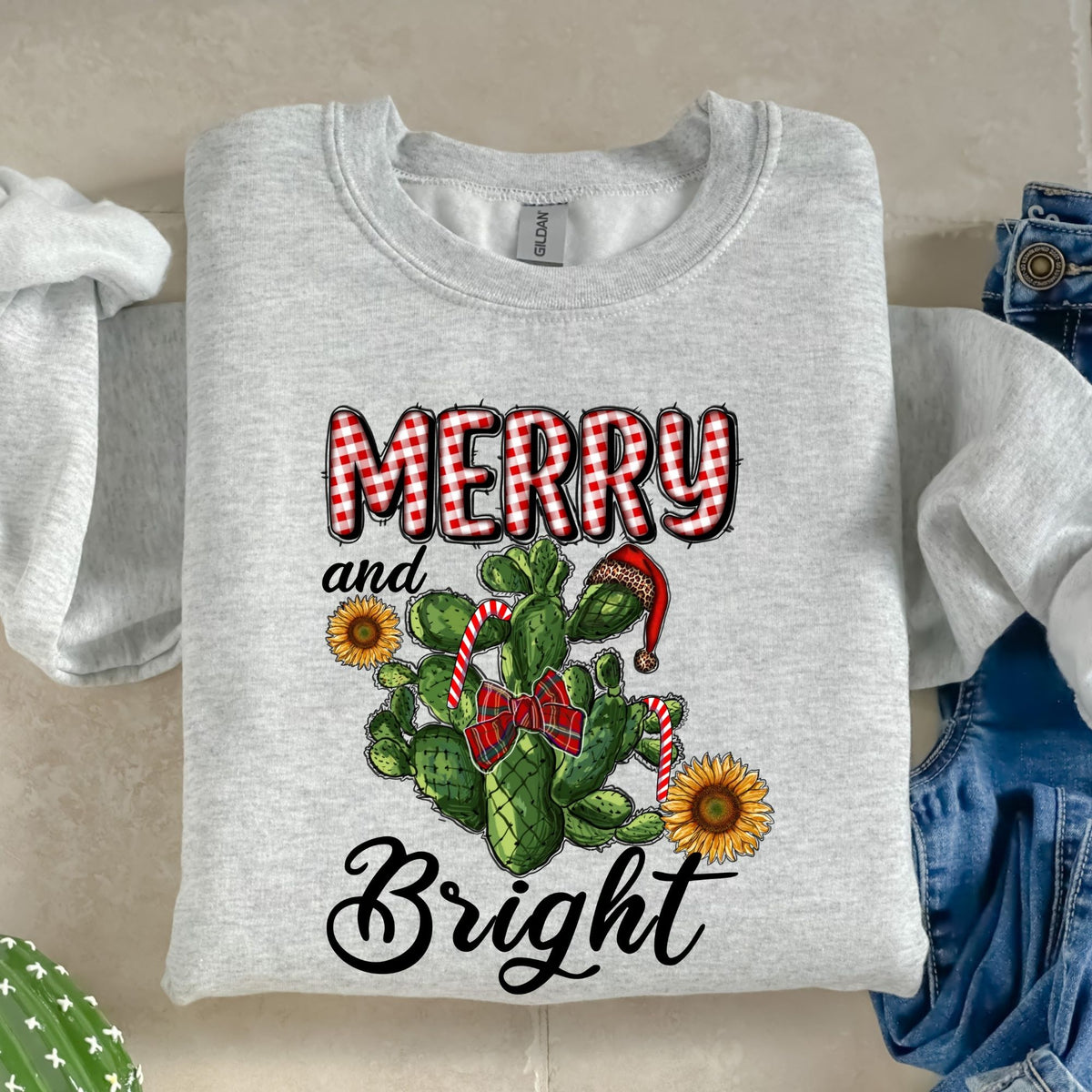 Merry & Bright-38682-DTF transfer