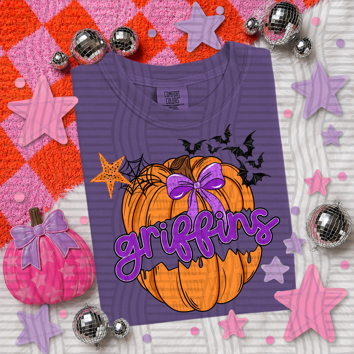 griffins pumpkin pop (Caplinger) DTF transfer