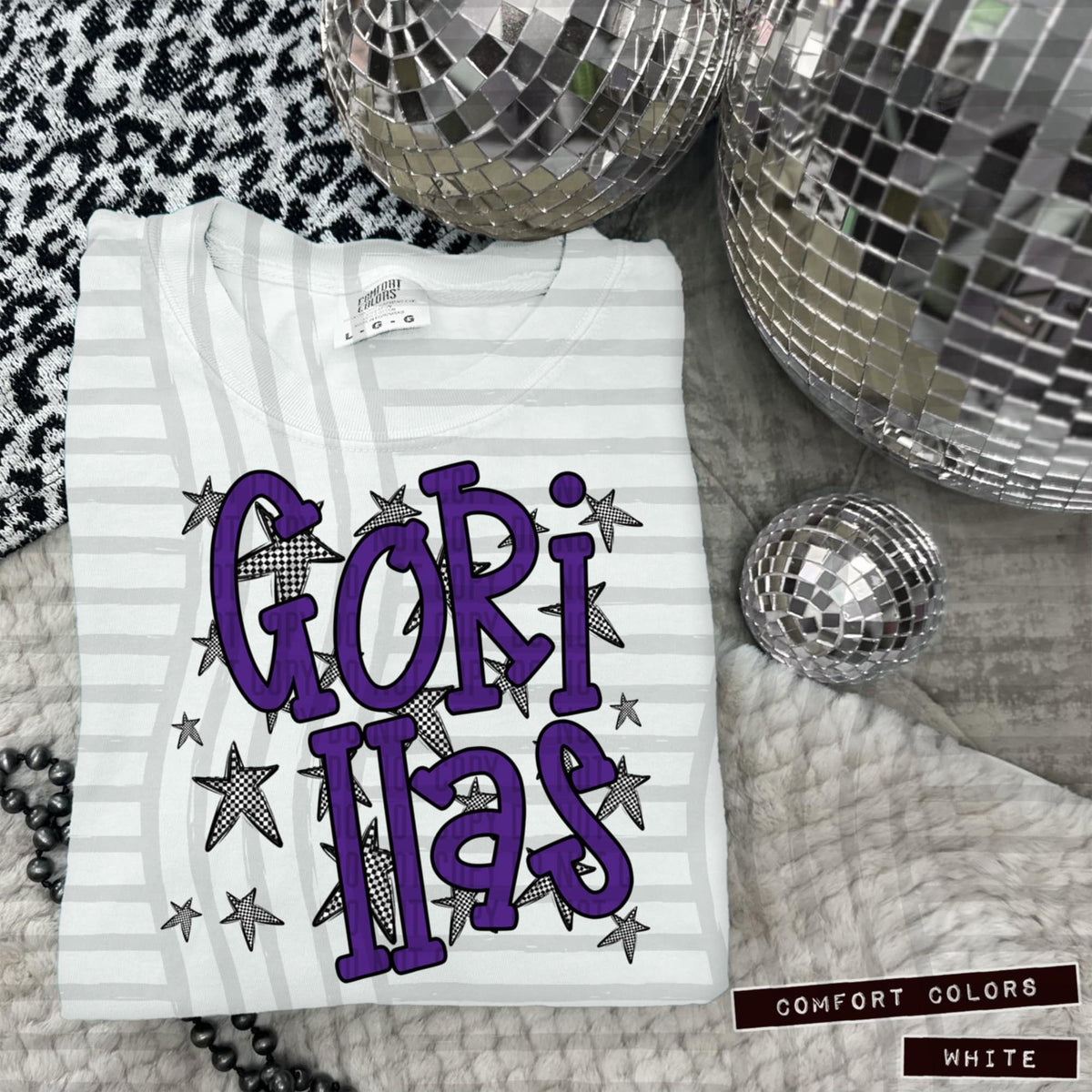 Purple Staggered Mascots (Caplinger)