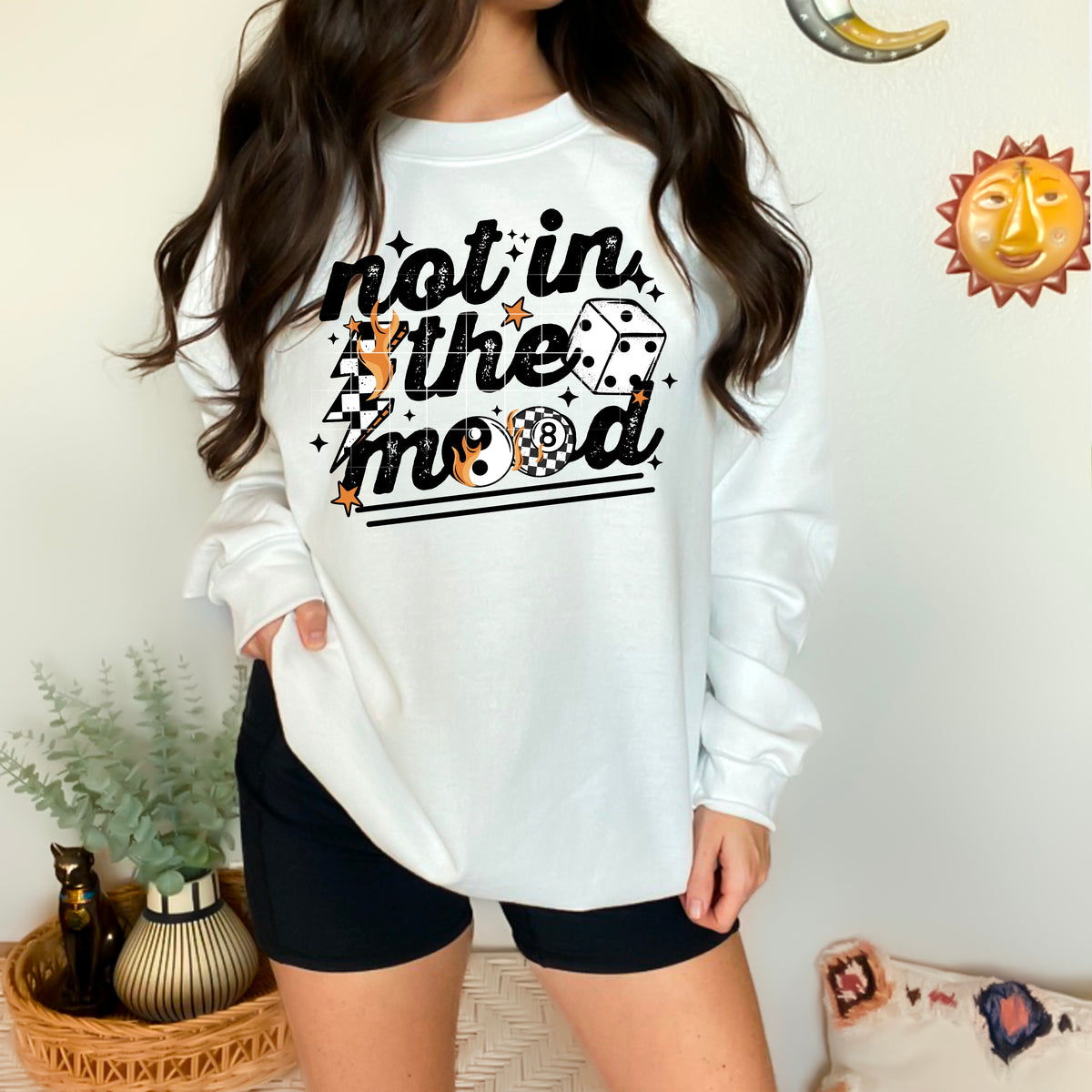 Not in the Mood BLACK (CSC) DTF Transfer