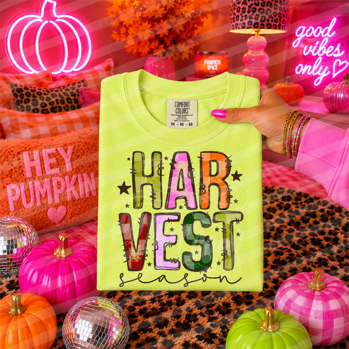 Harvest season colorful (C’s) DTF Transfer