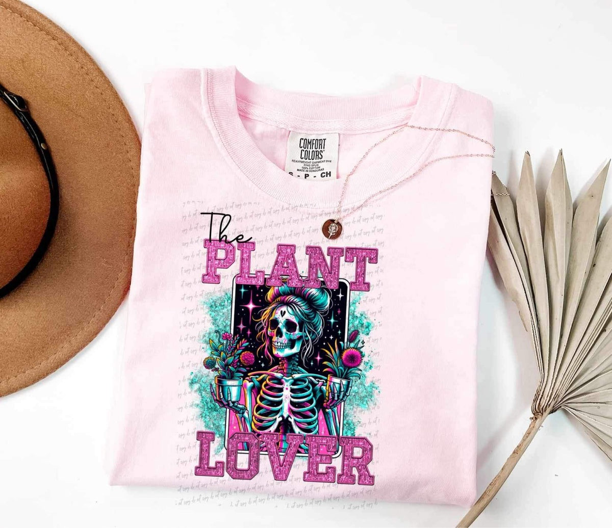 Plant Lover Skelly DTF transfer 13956