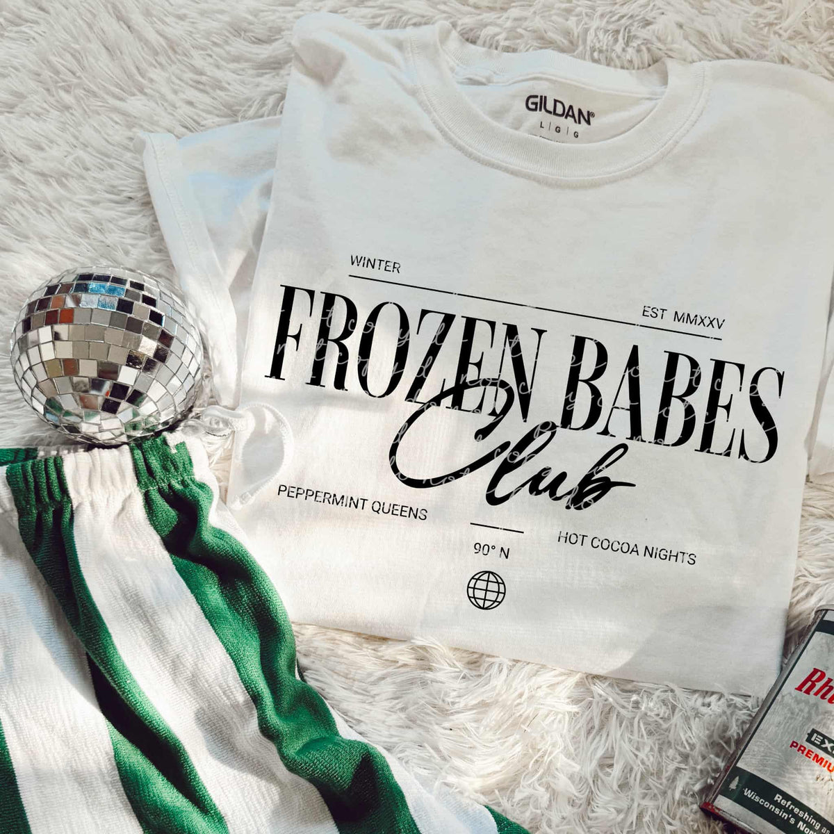 Frozen Babes Club BLACK MMD DTF Transfer