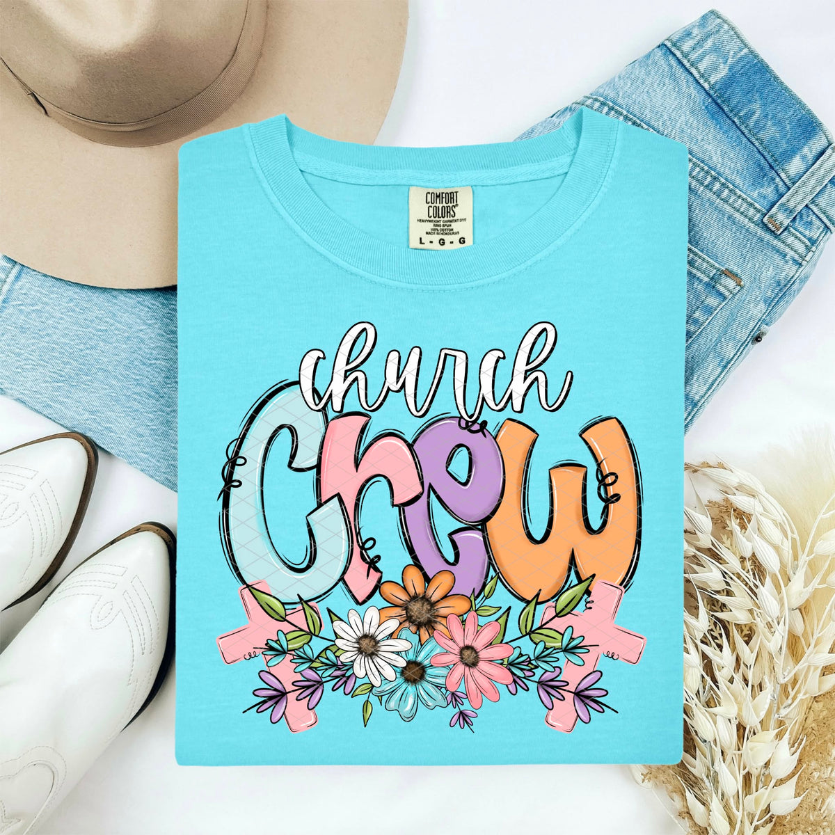 Church crew flowers (SDD) Tuesday Deal DTF
